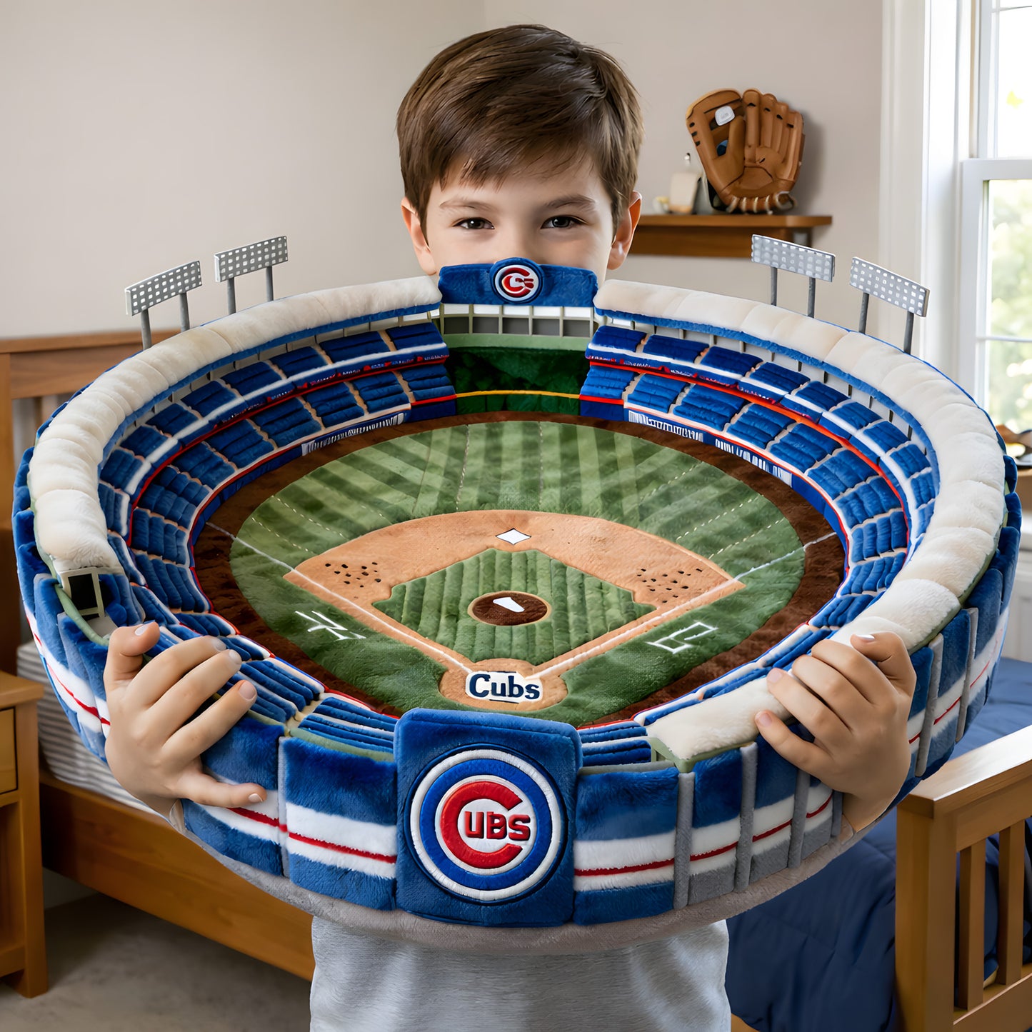 Premium MLB X CC Sport Stadium Custom Shaped Pillow NDT LVH