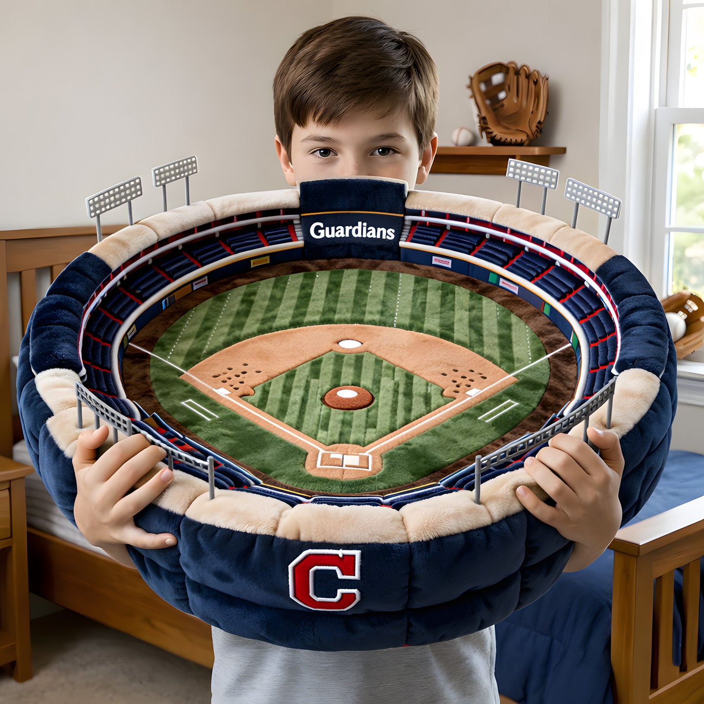 Premium MLB X CG Sport Stadium Custom Shaped Pillow NDT LVH