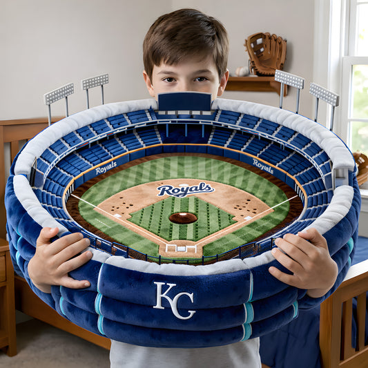 Premium MLB X KCR Sport Stadium Custom Shaped Pillow NDT LVH