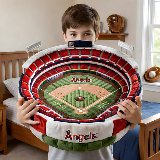 Premium MLB X LAA1 Sport Stadium Custom Shaped Pillow NDT LVH