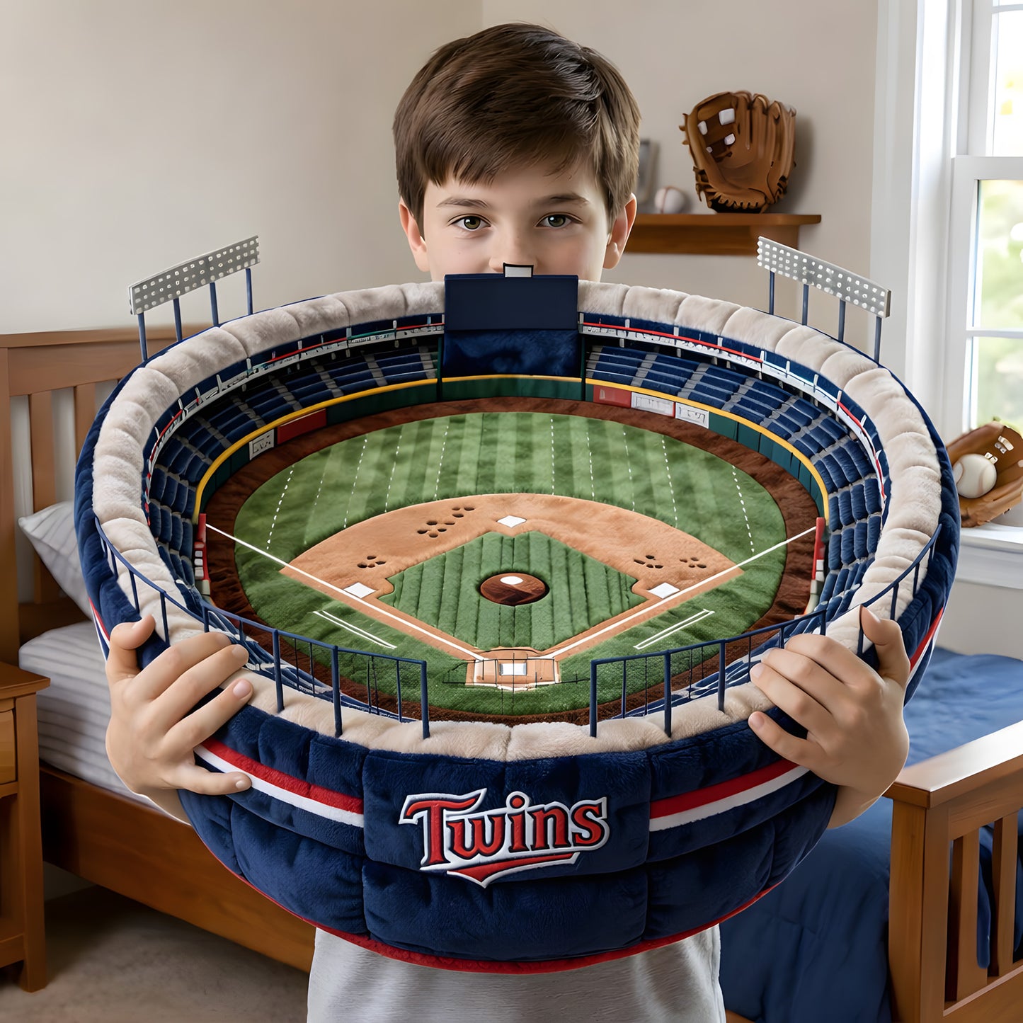 Premium MLB X MT Sport Stadium Custom Shaped Pillow NDT LVH