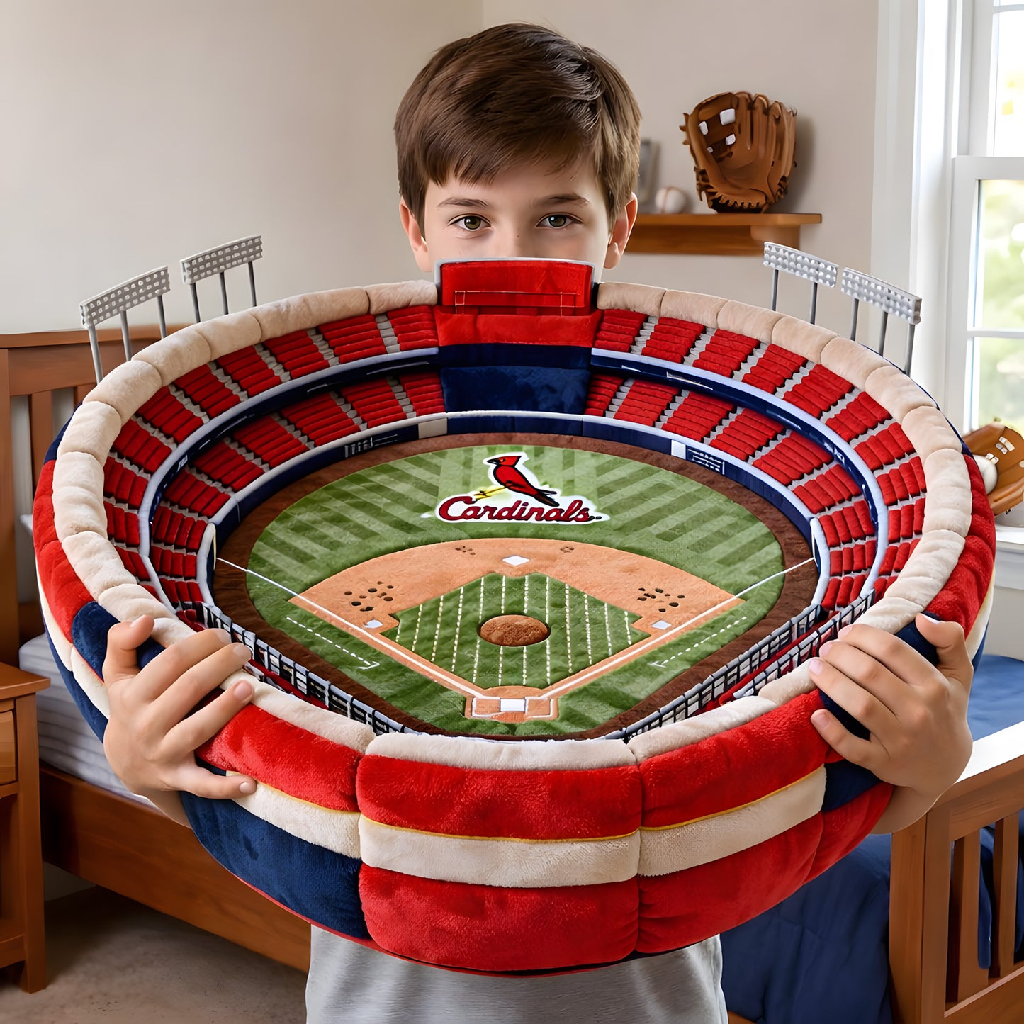 Premium MLB X SLC Sport Stadium Custom Shaped Pillow NDT LVH