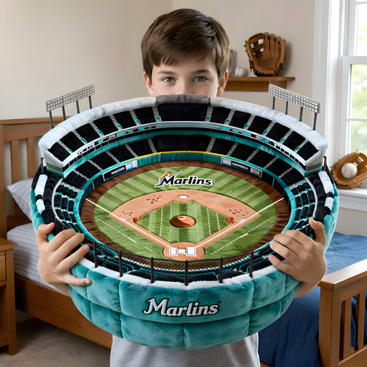 Premium MLB X SM Sport Stadium Custom Shaped Pillow NDT LVH