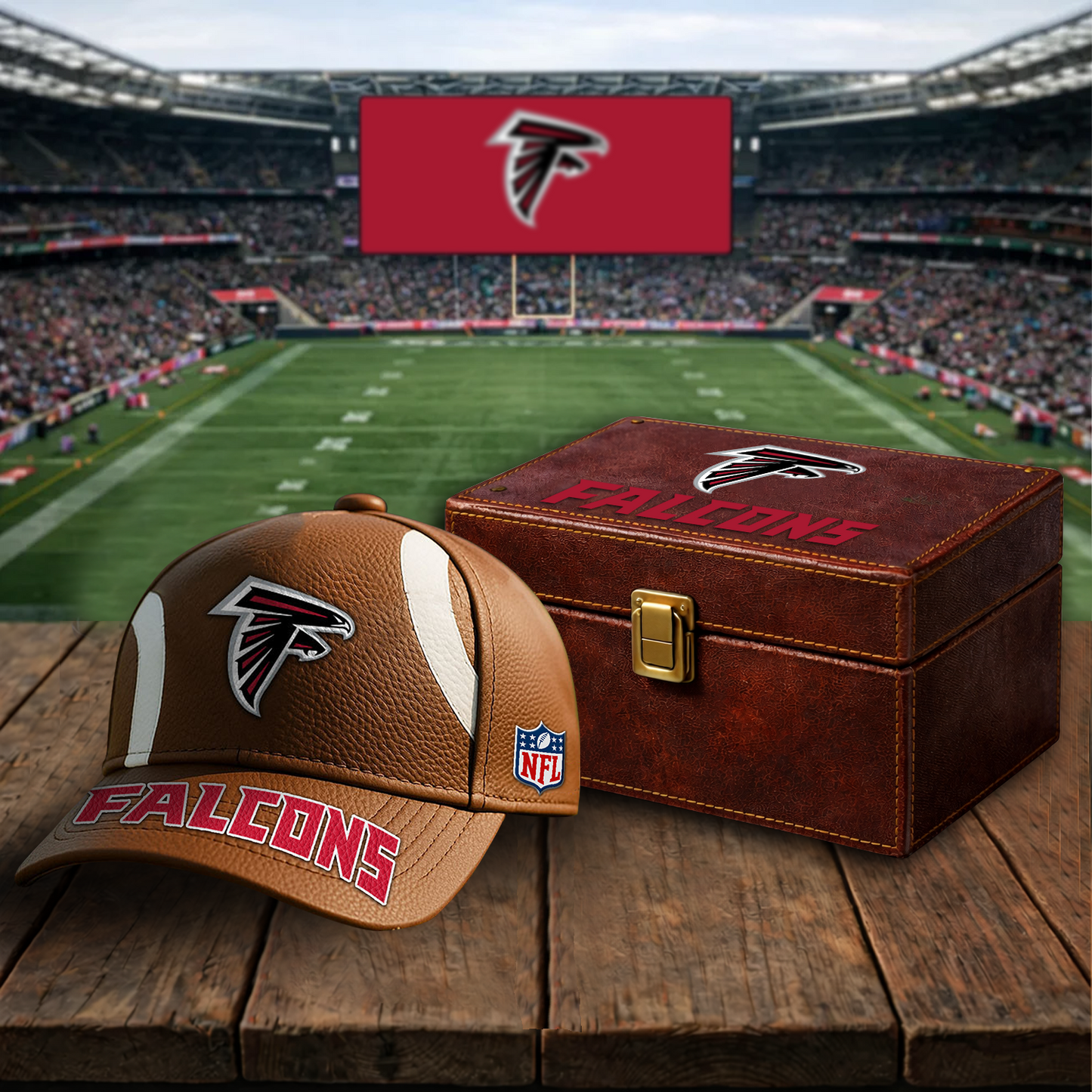 Premium NFL x ATL Football Special Brown Classic Cap DATND TANTD