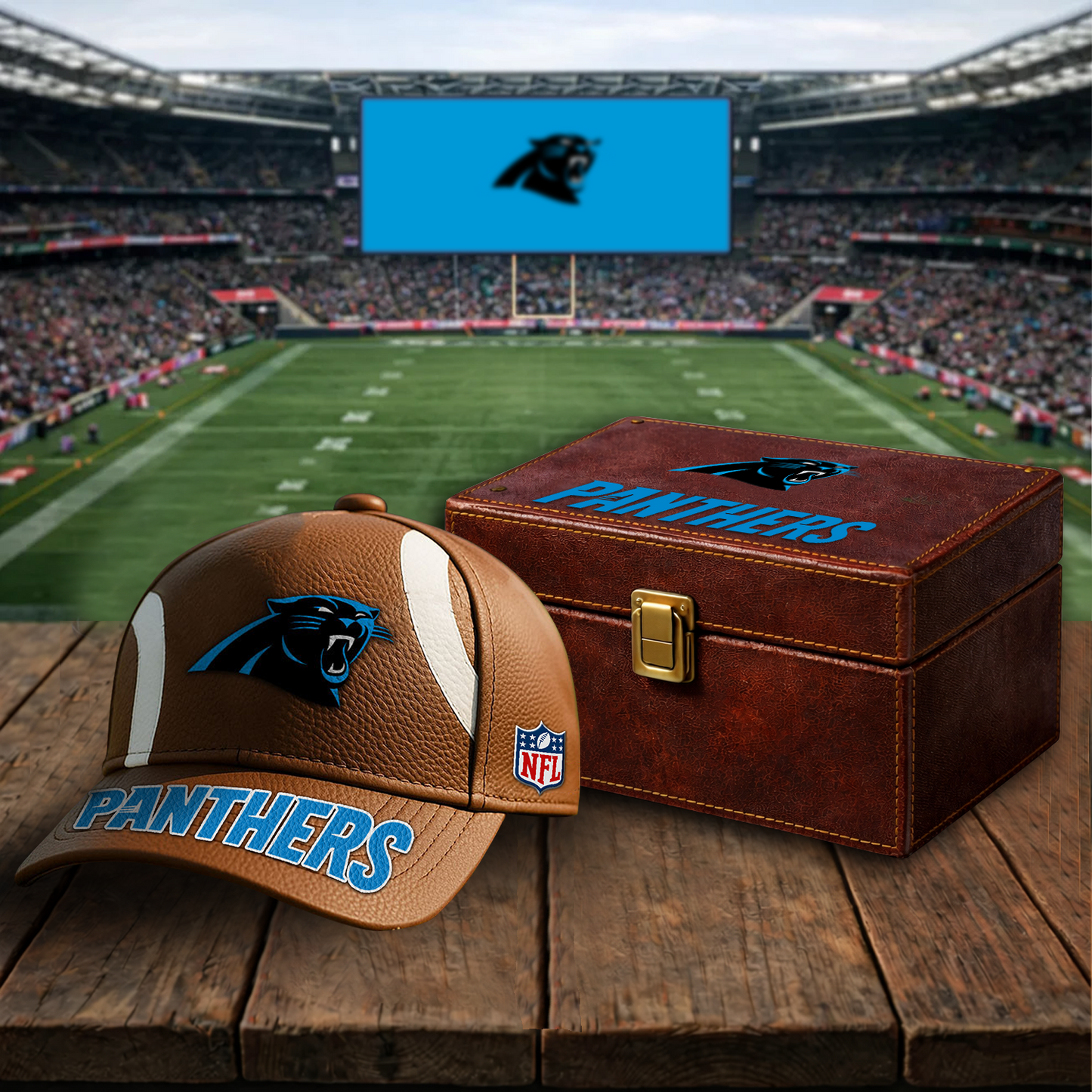 Premium NFL x CAR Football Special Brown Classic Cap DATND TANTD