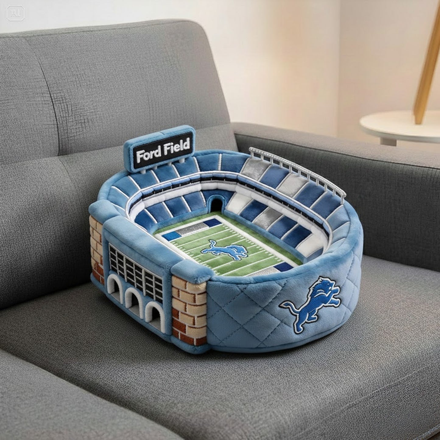 Premium NFL x DET Stadium-Inspired Spirit Pillow NDT NHM