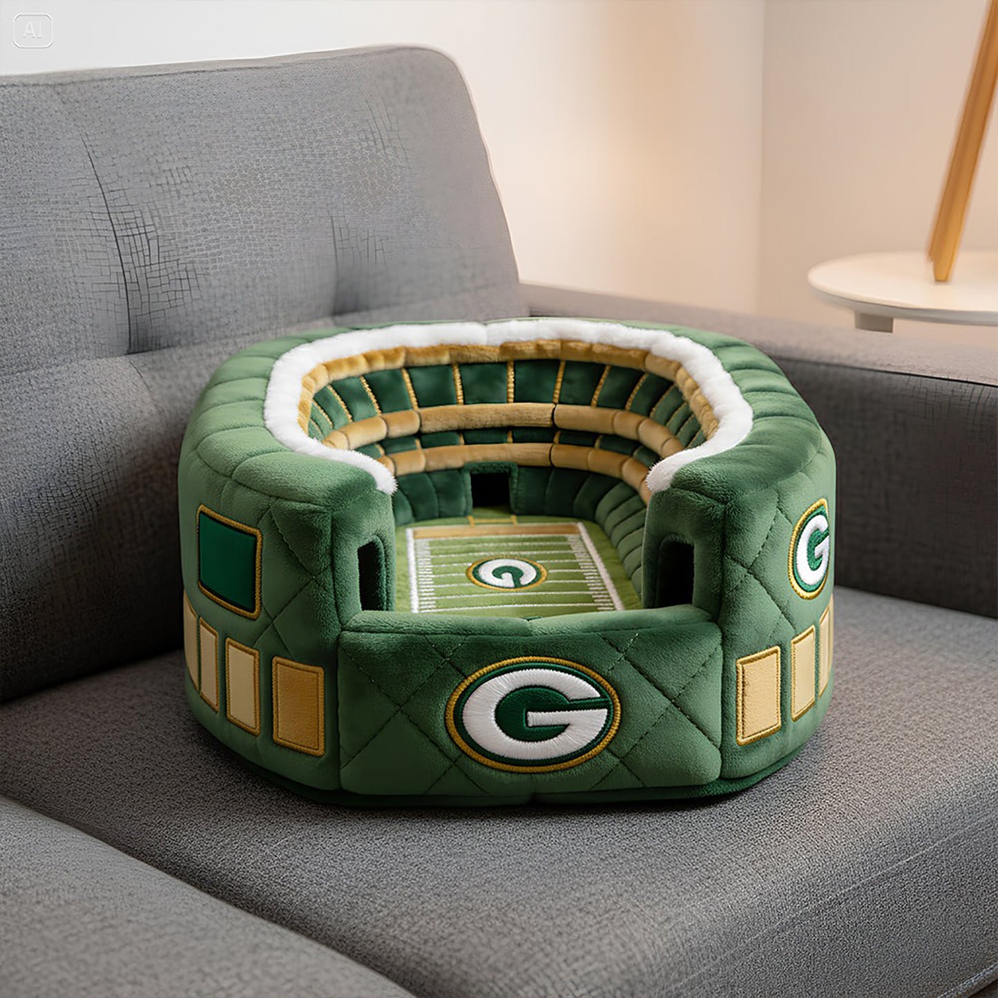 Premium NFL x GB Stadium-Inspired Spirit Pillow NDT NHM