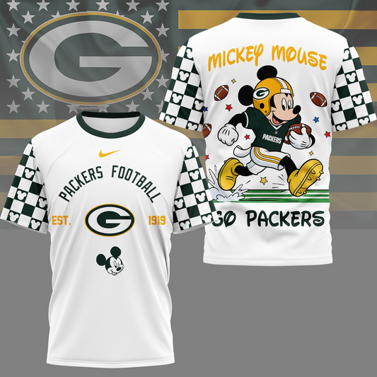Premium NFL  x GBP Mouse Football 3D Shirt NDT VHM