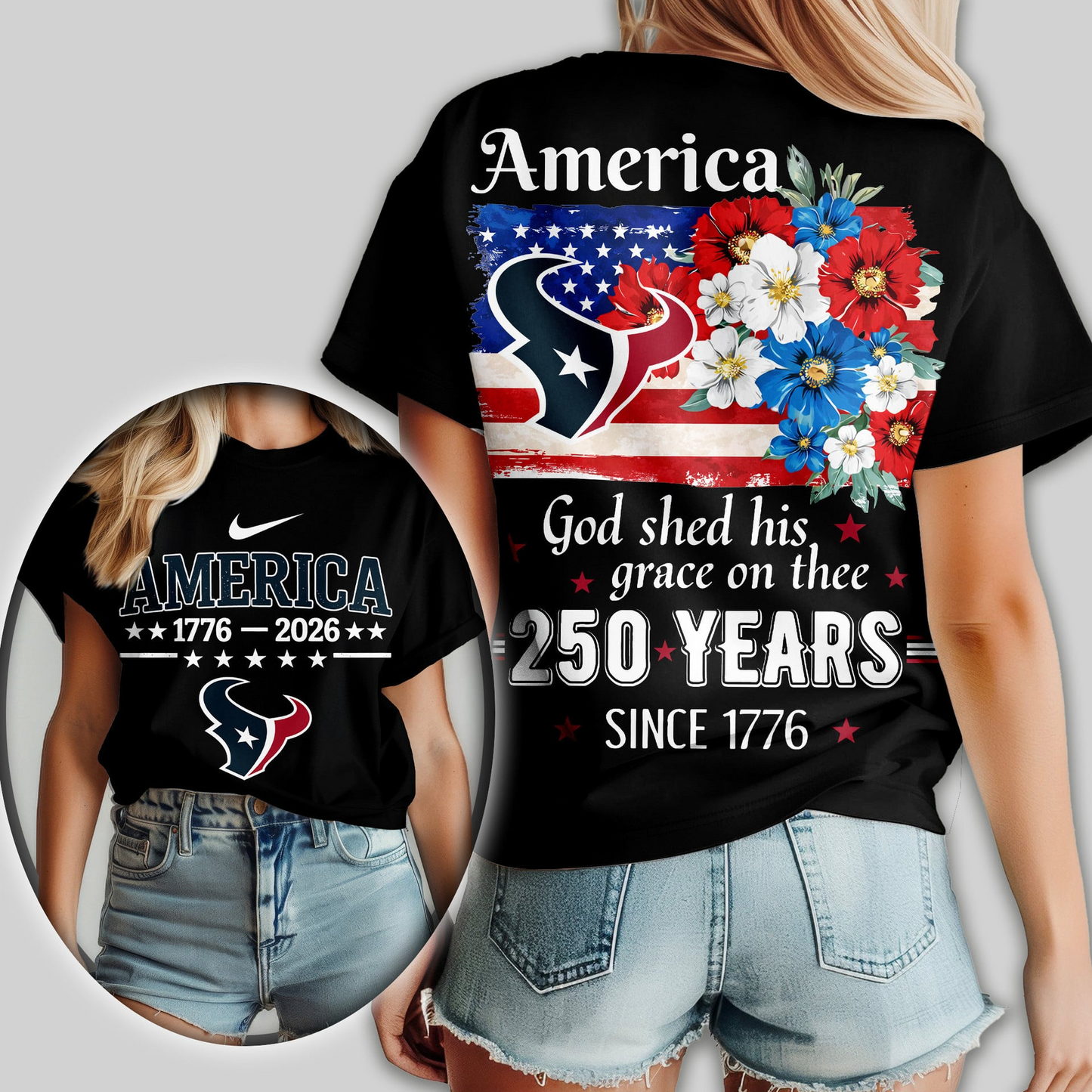 Premium NFL x HT America God Shed His Grace On Thee Women Shirt NDT VHM