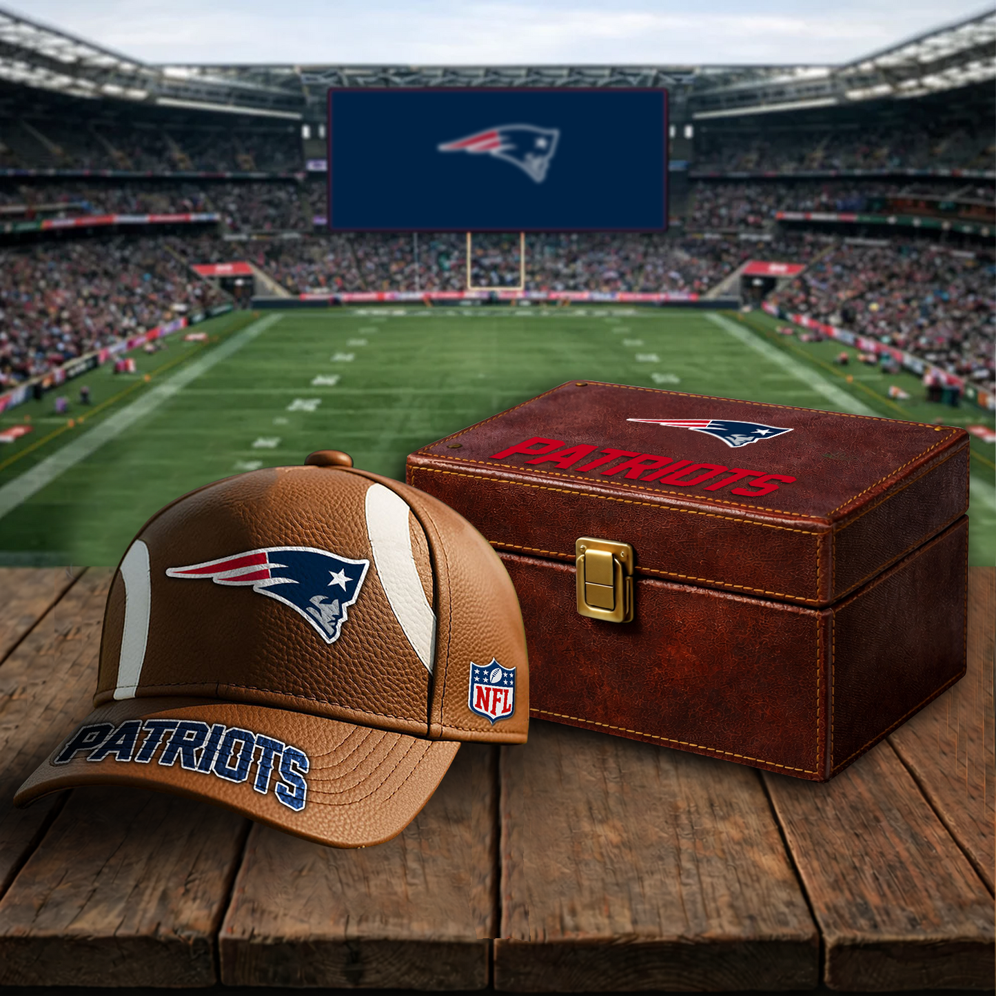 Premium NFL x NEP Football Special Brown Classic Cap DATND TANTD