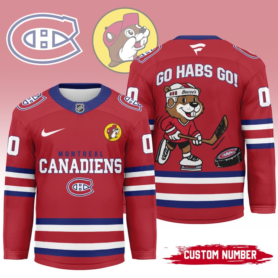 Premium NHL x MC Bucees Personalized Hockey Jersey NDT LVH