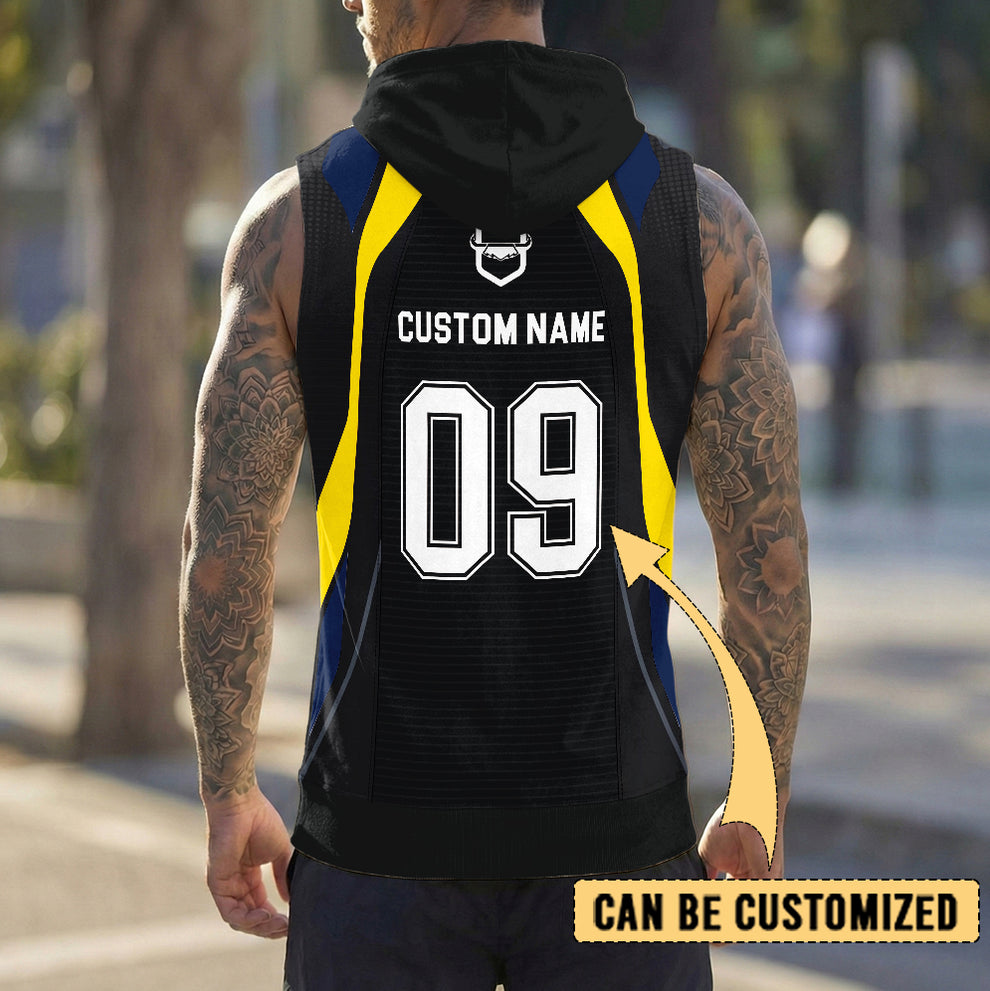 Premium NRL X NQC Personalized Hooded Tank Top NDT VHM