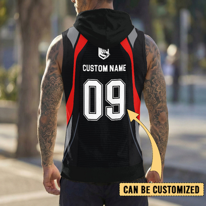 Premium NRL X PP Personalized Hooded Tank Top NDT VHM