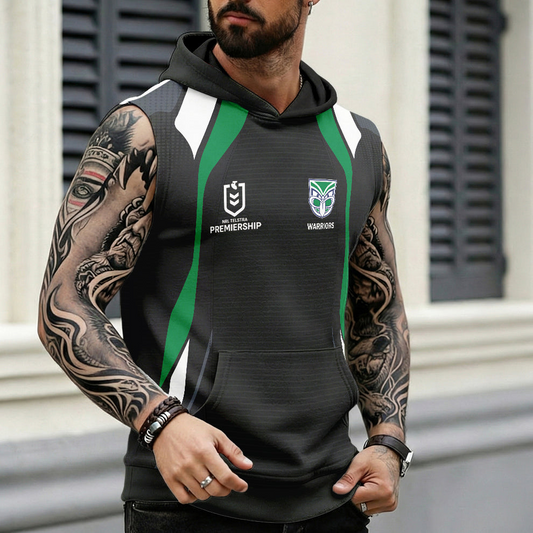 Premium NRL X WAR   Personalized Hooded Tank Top NDT VHM