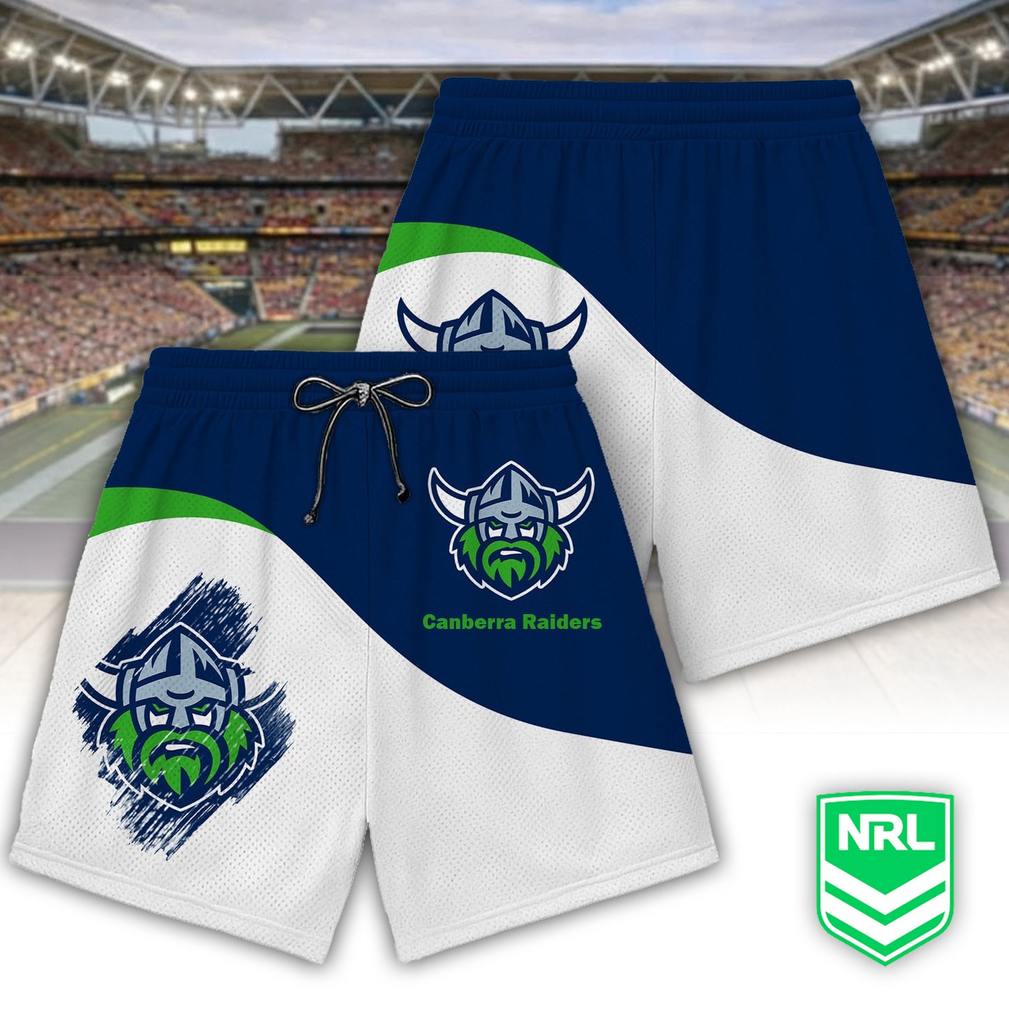 Premium NRL x CR Shorts For New YEAR NDT VHM