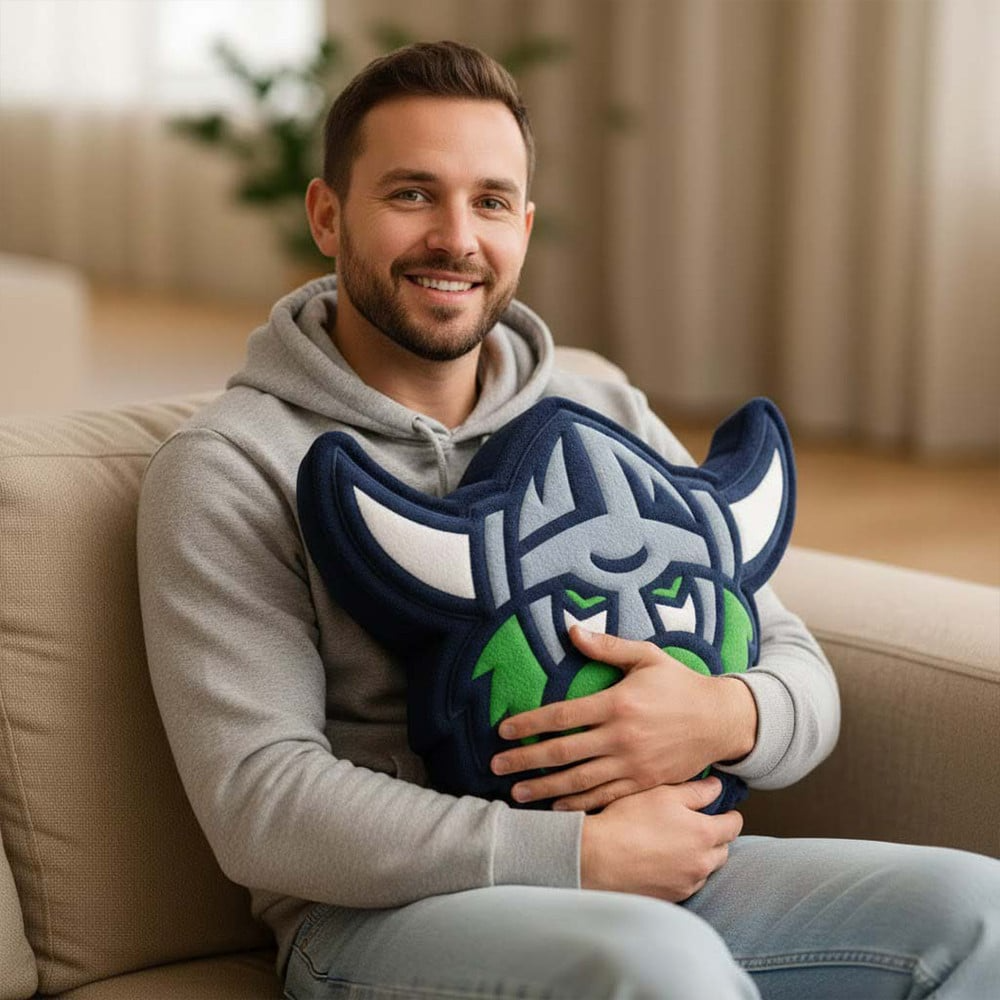 Premium NRL  x CR Special Logo Shaped Pillow 2026 NDT VHM