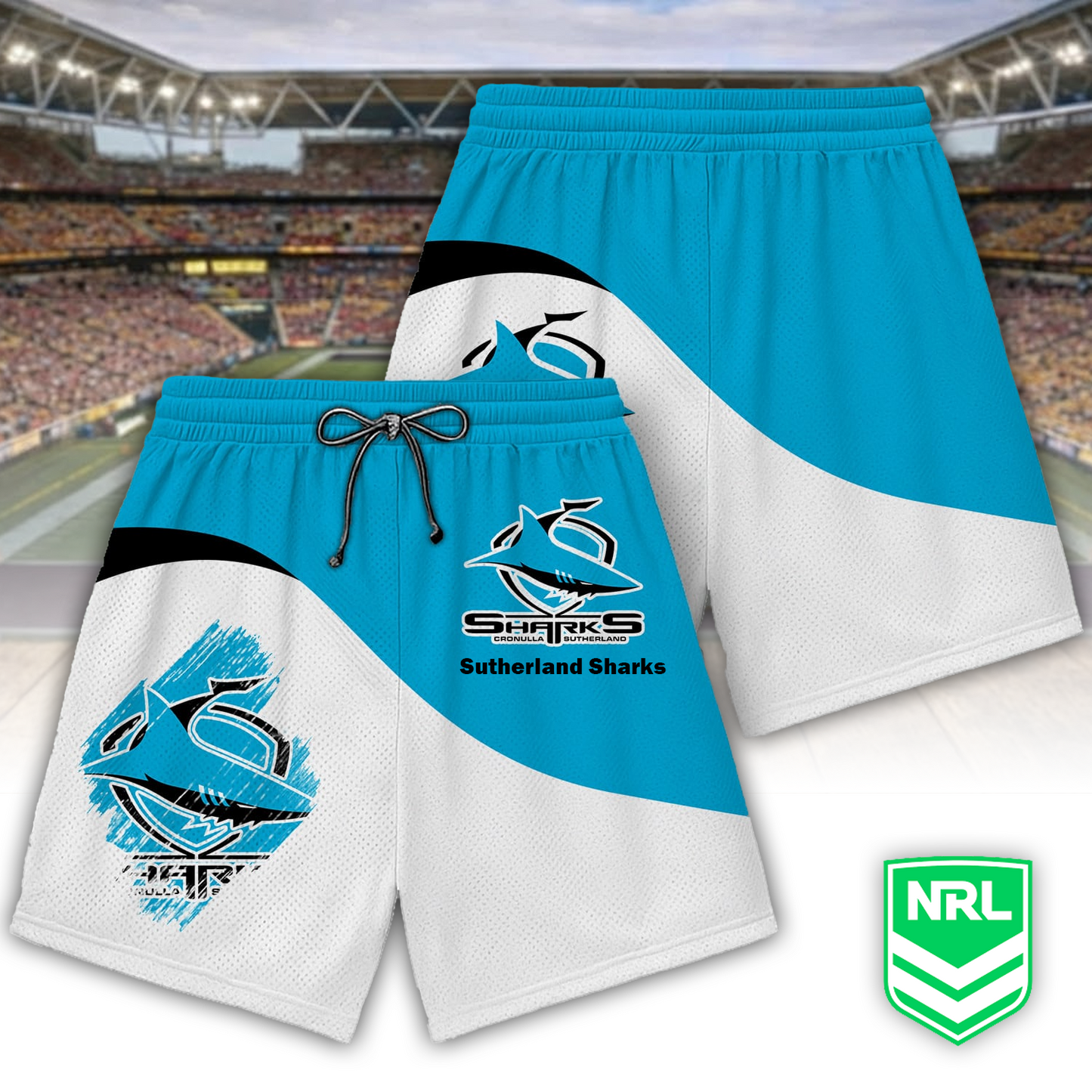Premium NRL x CSS Shorts For New YEAR NDT VHM