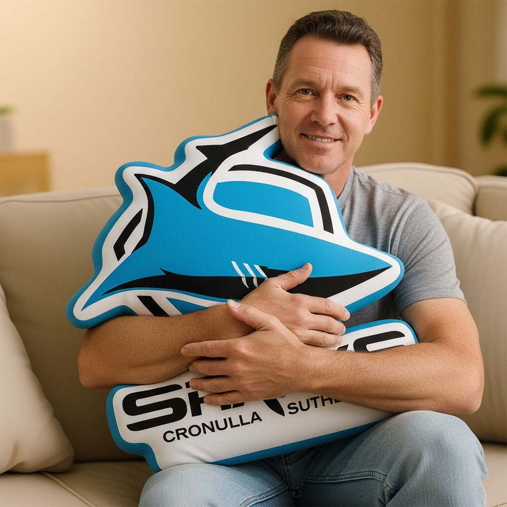 Premium NRL  x CSS Special Logo Shaped Pillow 2026 NDT VHM