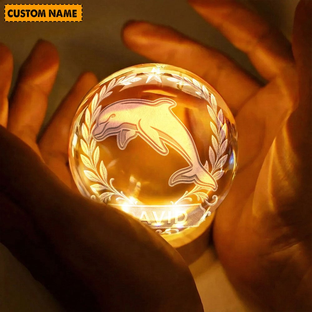 Premium NRL x DOL Crystal Globe Lamp Personalized Limited Edition NDT VHM 060226