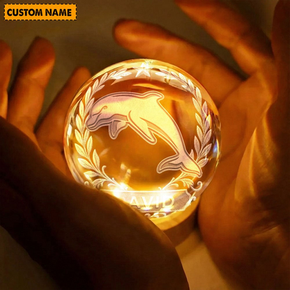 Premium NRL x DOL Crystal Globe Lamp Personalized Limited Edition NDT VHM 060226