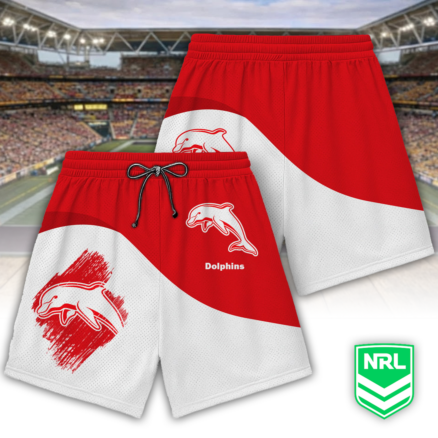 Premium NRL x DOL Shorts For New YEAR NDT VHM