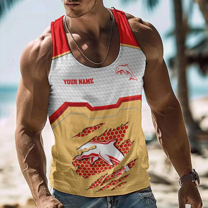 Premium NRL x DOL Special Design Men Tank Top NDT NHM