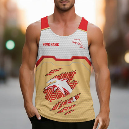 Premium NRL x DOL Special Design Men Tank Top NDT NHM