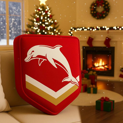Premium NRL  x DOL Special Logo Shaped Pillow 2026 NDT VHM