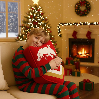 Premium NRL  x DOL Special Logo Shaped Pillow 2026 NDT VHM