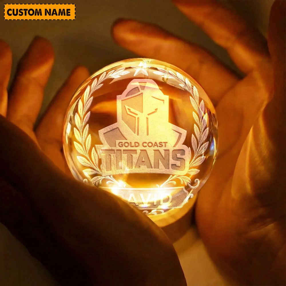 Premium NRL x GCT Crystal Globe Lamp Personalized Limited Edition NDT VHM 060226