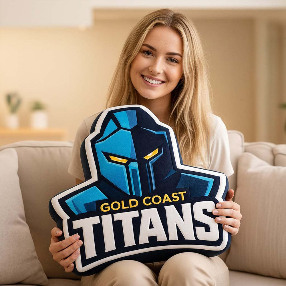 Premium NRL  x GCT Special Logo Shaped Pillow 2026 NDT VHM
