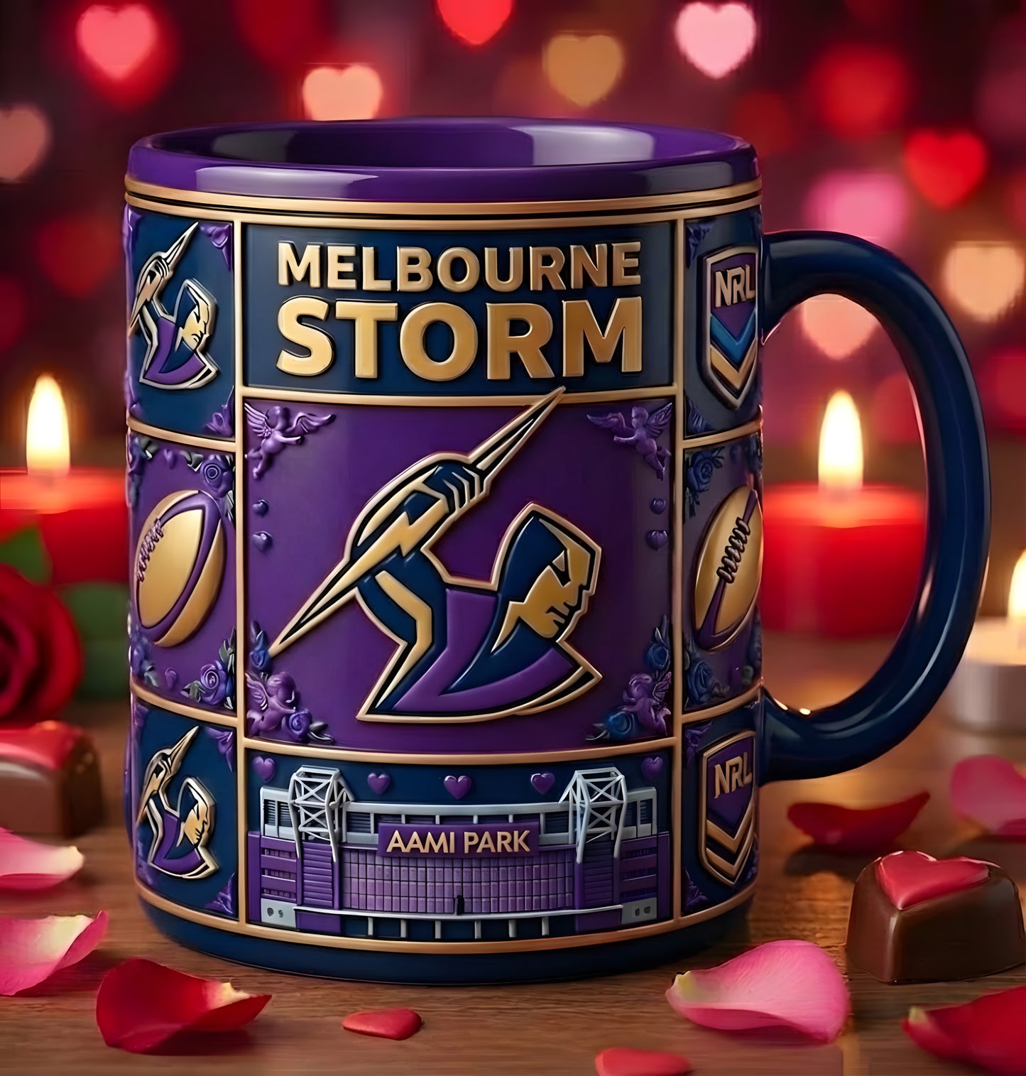 Premium NRL x MS Season Mug - Valentine Gift 2026 NDT LVH