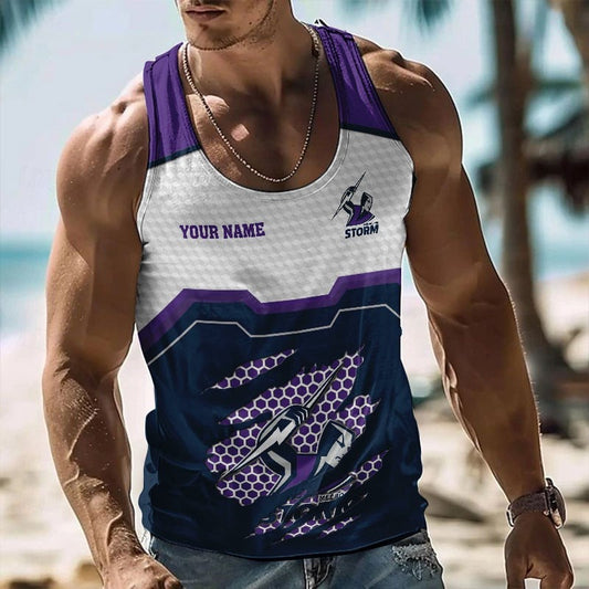 Premium NRL x MS Special Design Men Tank Top NDT NHM