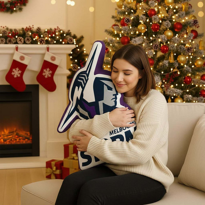Premium NRL  x MS Special Logo Shaped Pillow 2026 NDT VHM