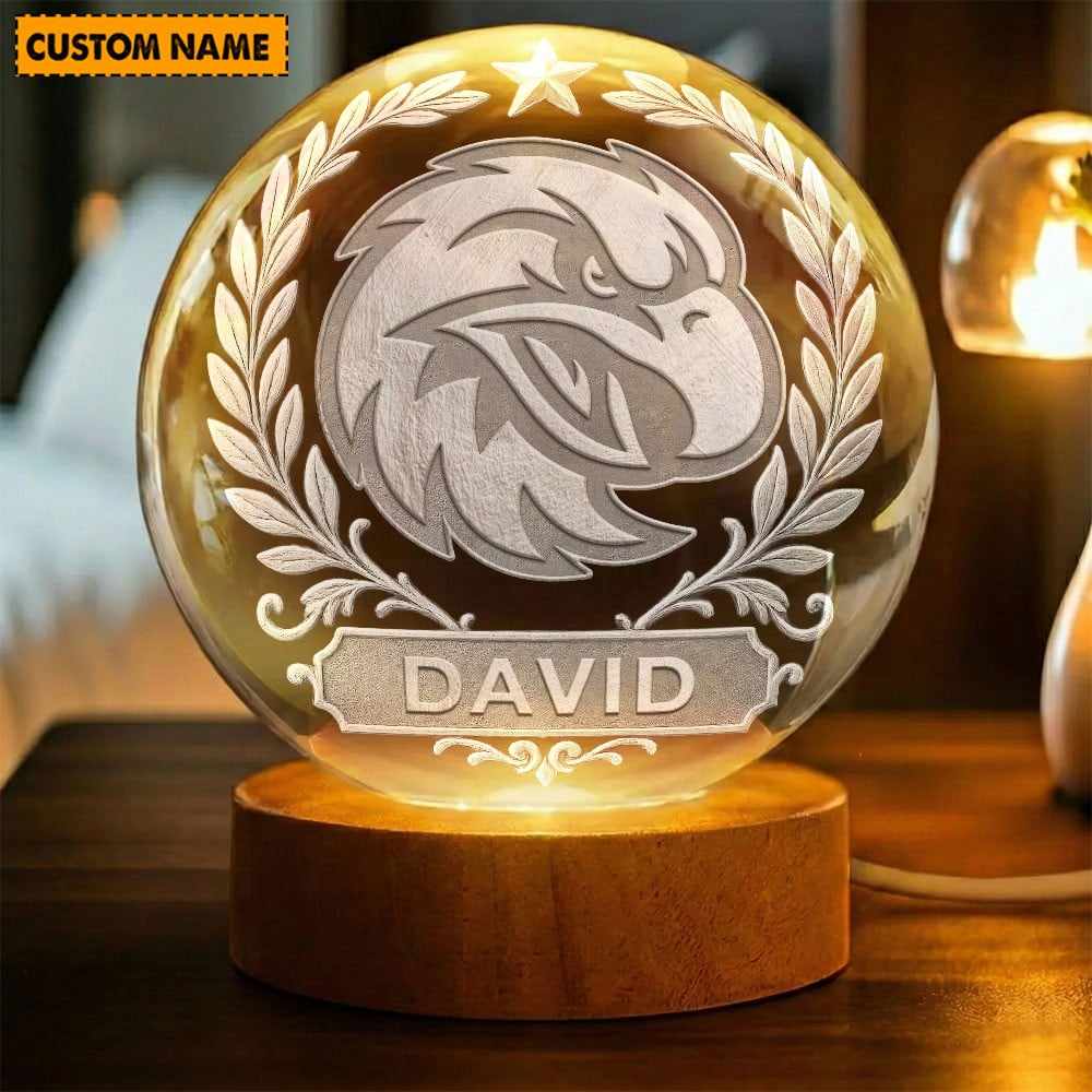 Premium NRL x MWSE Crystal Globe Lamp Personalized Limited Edition NDT VHM 060226