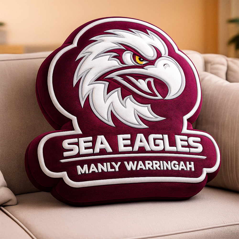 Premium NRL  x MWSE Special Logo Shaped Pillow 2026 NDT VHM