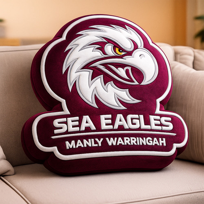 Premium NRL  x MWSE Special Logo Shaped Pillow 2026 NDT VHM