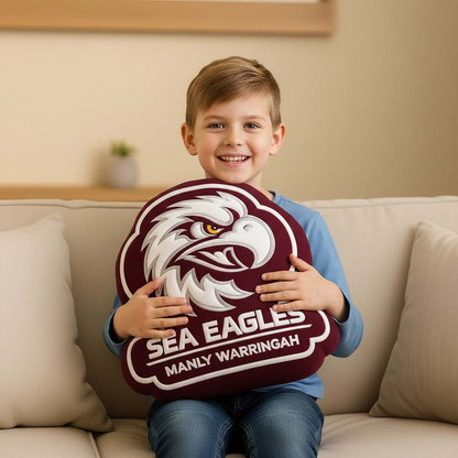 Premium NRL  x MWSE Special Logo Shaped Pillow 2026 NDT VHM