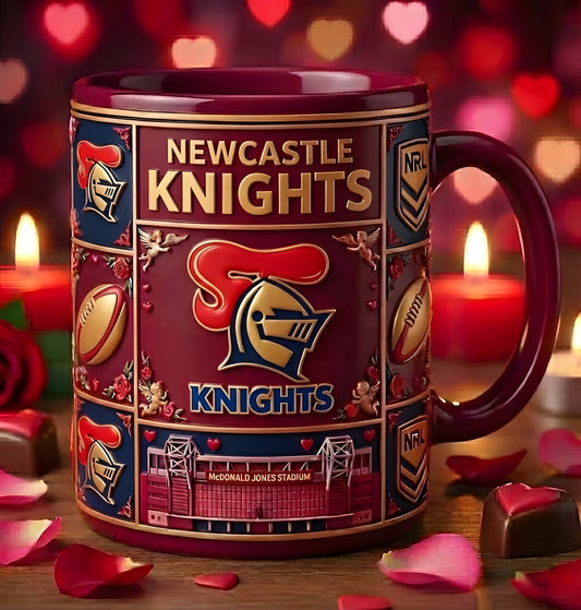 Premium NRL x NK Season Mug - Valentine Gift 2026 NDT LVH