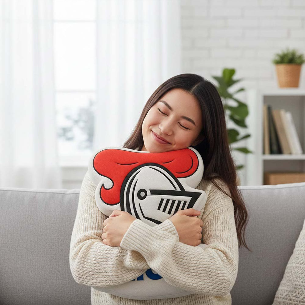 Premium NRL  x NK Special Logo Shaped Pillow 2026 NDT VHM