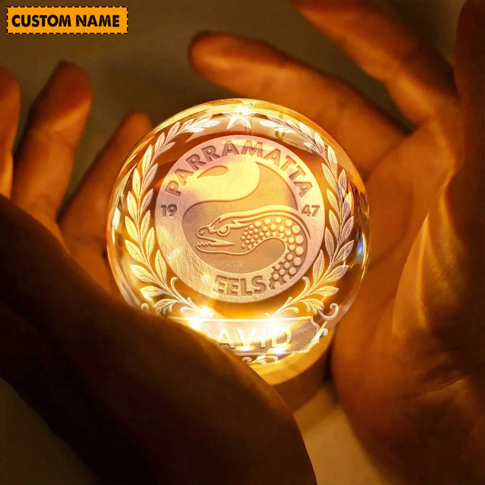 Premium NRL x PE Crystal Globe Lamp Personalized Limited Edition NDT VHM 060226