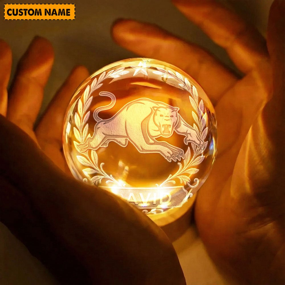 Premium NRL x PP Crystal Globe Lamp Personalized Limited Edition NDT VHM 060226