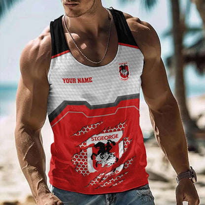 Premium NRL x SGID Special Design Men Tank Top NDT NHM