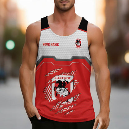 Premium NRL x SGID Special Design Men Tank Top NDT NHM
