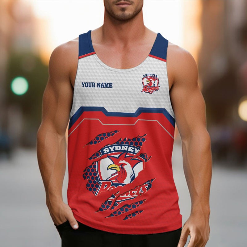 Premium NRL x SR Special Design Men Tank Top NDT NHM