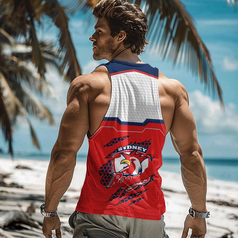 Premium NRL x SR Special Design Men Tank Top NDT NHM