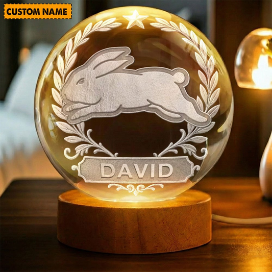 Premium NRL x SSR Crystal Globe Lamp Personalized Limited Edition NDT VHM 060226