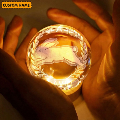 Premium NRL x SSR Crystal Globe Lamp Personalized Limited Edition NDT VHM 060226