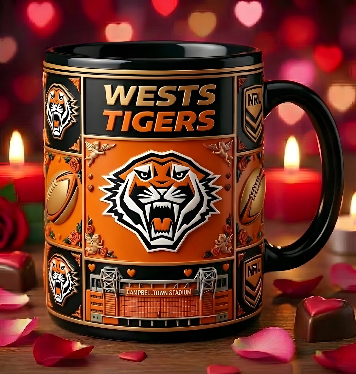 Premium NRL x WT Season Mug - Valentine Gift 2026 NDT LVH