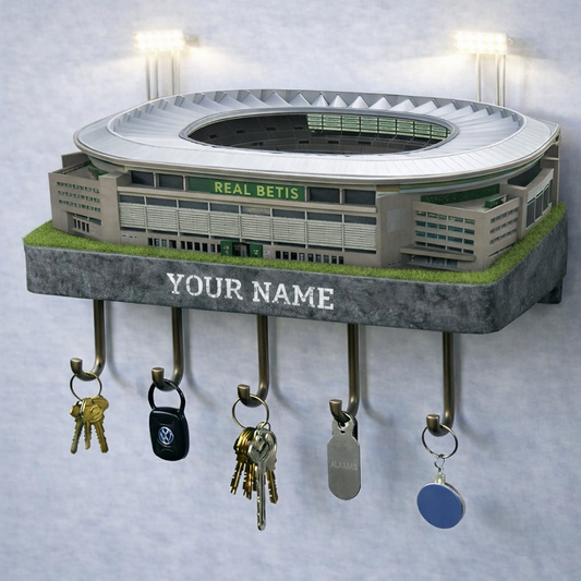 RB Premium La Liga Wood Key Hanger DDT NTL